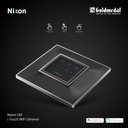 GOLDMEDAL NIXON 2 MODULE I-TOUCH WI-FI DIMMER | Home Automation, Works with iWorld APP, Alexa, Google Assistant