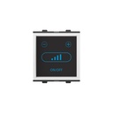 GOLDMEDAL NIXON 2 MODULE I-TOUCH WI-FI FAN REGULATOR | Home Automation, Works with iWorld APP, Alexa, Google Assistant