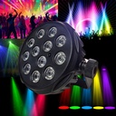 12 LED RGB PAR Stage Light - Dynamic Lighting for Events