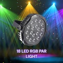 18 LED RGB PAR Stage Light - Dynamic Lighting for Events