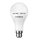 Crompton B22 Backup LED Bulb - Powersure Technology, Wide Voltage Protection, Up to 4 Hours Backup