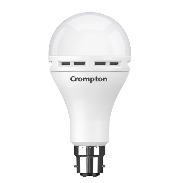 Crompton B22 Backup LED Bulb - Powersure Technology, Wide Voltage Protection, Up to 4 Hours Backup  