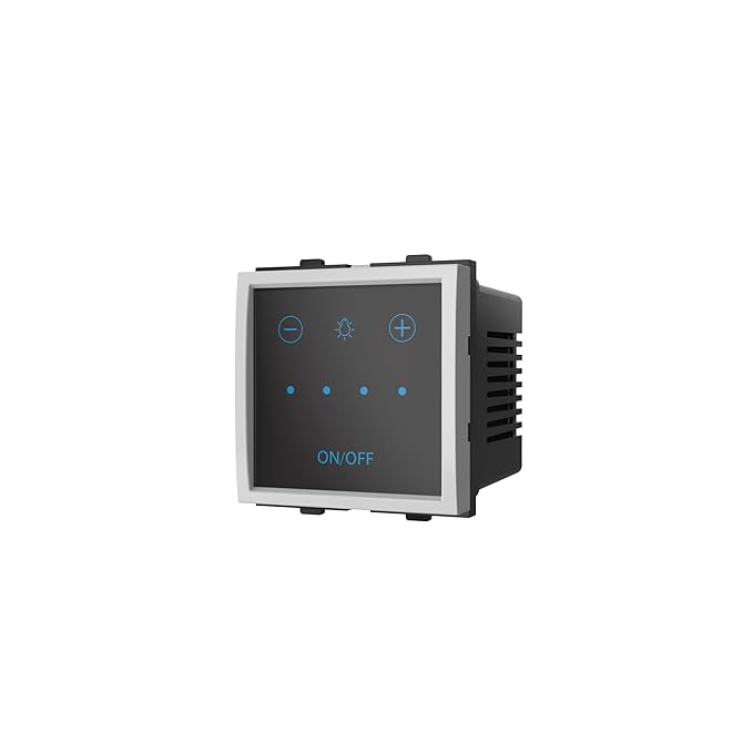 GOLDMEDAL NIXON 2 MODULE I-TOUCH WI-FI DIMMER | Home Automation, Works with iWorld APP, Alexa, Google Assistant