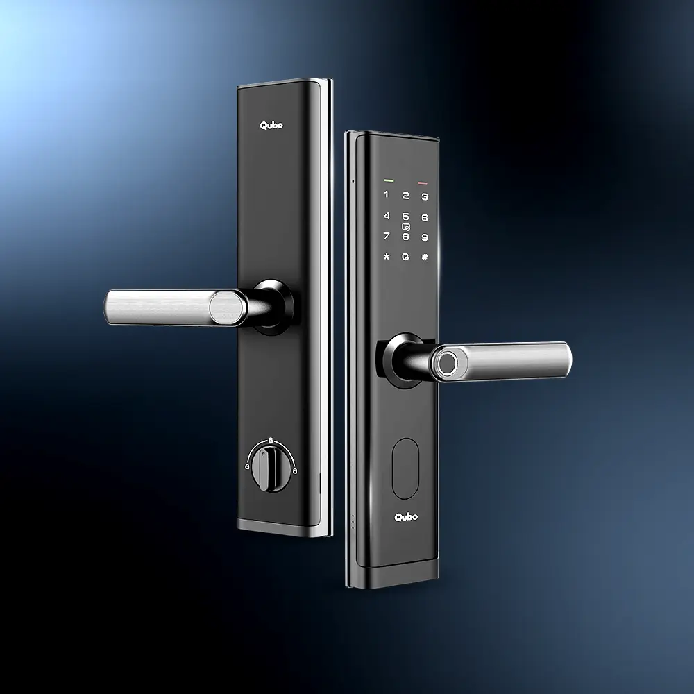 Qubo Smart Door Lock NOVA | Black | Advanced Security