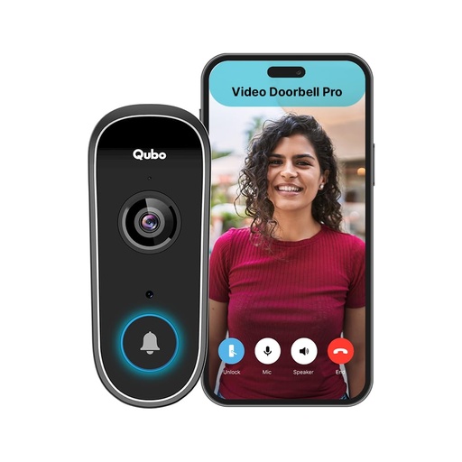 Qubo Smart Video Door Bell Pro | Advanced Home Security